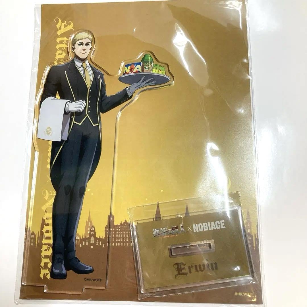 Amazon.co.jp: 進撃巨人 ノビエース エルヴィン アクスタ